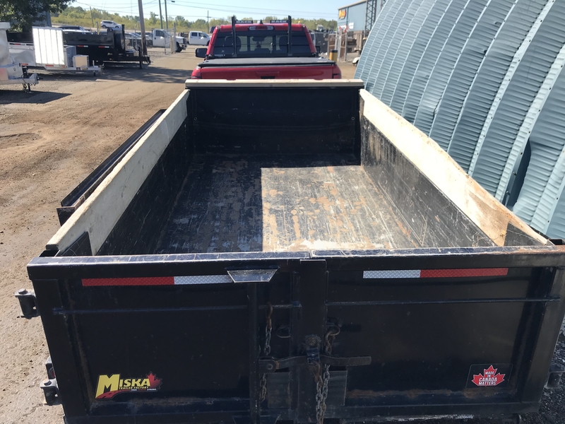 Cargo, Utility Trailers  2021 Miska 3.5 Ton GD Dump Trailer - AS-IS Photo